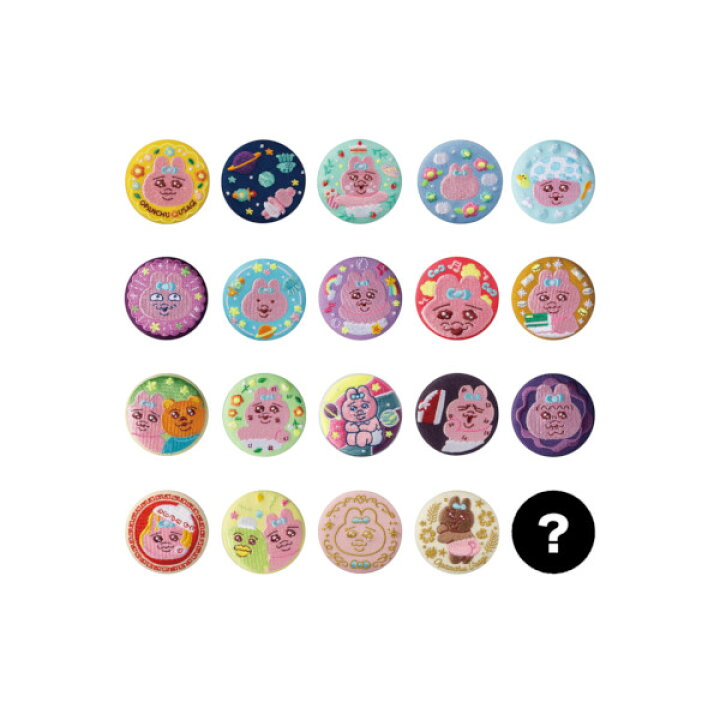 楽天市場】【送料無料】おぱんちゅうさぎCAN BADGE COLLECTION お 
