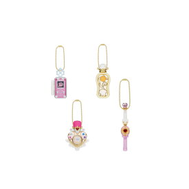 プリキュアMINI CHARM COLLECTION4PRECURE ALLSTARSより　4種バンダイ　パート4キャンディトイ　食玩