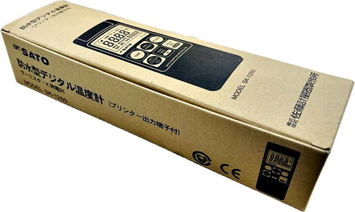 楽天市場】佐藤計量器製作所 防水型デジタル温度計 SK-1260 指示計のみ  