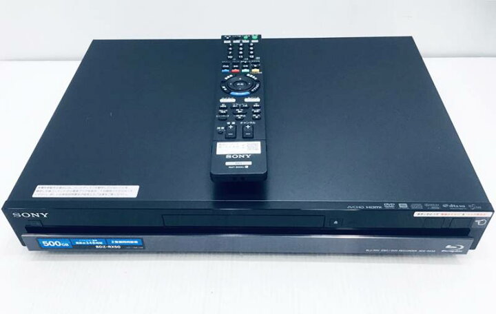 楽天市場】SONY ブルーレイレコーダー BDZ-RX50 500GB 2チューナー 