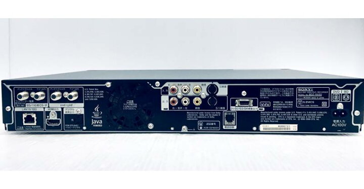 楽天市場】SONY ブルーレイレコーダー BDZ-RX50 500GB 2チューナー 