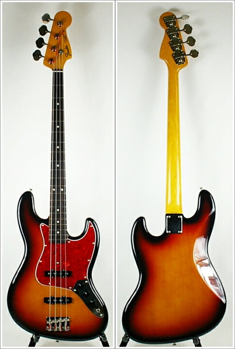 楽天市場】Fender Japan ジャズベース JB-62 サンバースト Oシリアル 