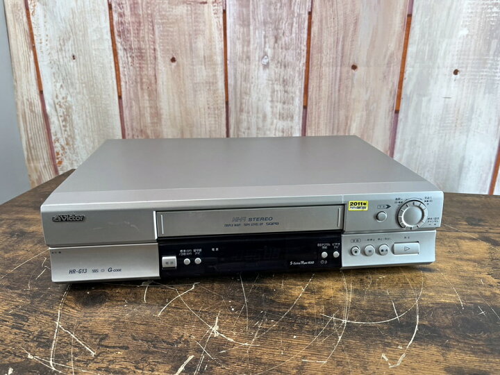 楽天市場】VHSビデオデッキ Victor/ビクター HR-G13 2007年製 : mono shop