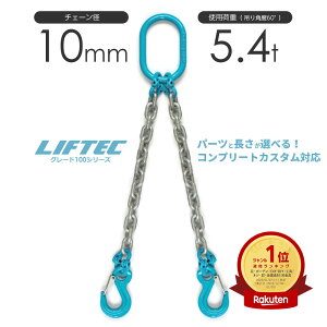 2�{�݂�`�F�[���X�����O ����WEB�J�X�^�� �g�p�׏d:5.4t ��10mm ���t�e�b�N G100�`�F�[���X�����O