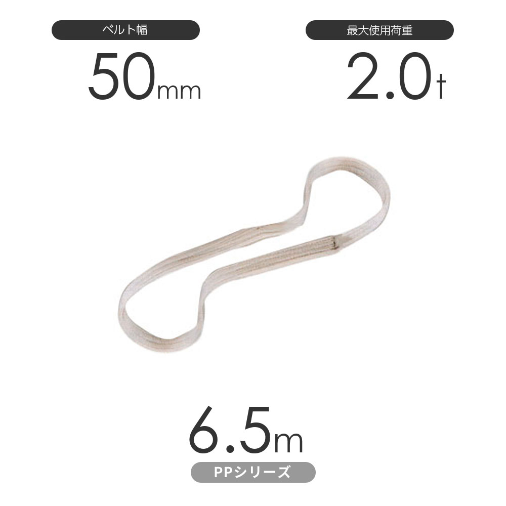 大人気新作 シライ ポリエステルスリングエンドレス形幅100mm長さ4.0m