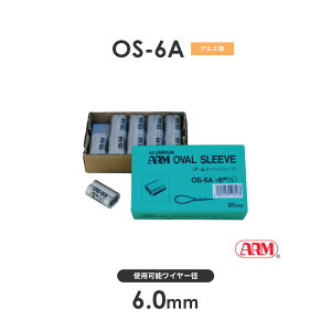 A[Y OS-6.0 (iԁFOS-6A) A[I[oX[u C[a6mm 1܁i20j HS^Cvp
