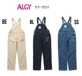 【30％OFF SALE】ALGY（アルジー）サマーサロペ デニムパンツ メッシュデニム 319012FOインターナショナル 130cm-160cm