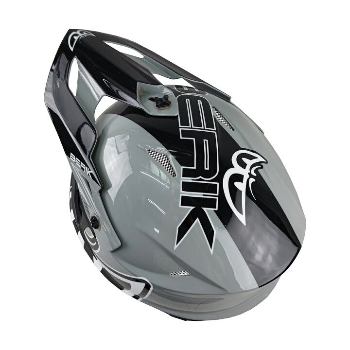 楽天市場】BERIK ベリック オフロード ヘルメット HEL-239201-BK GREY 