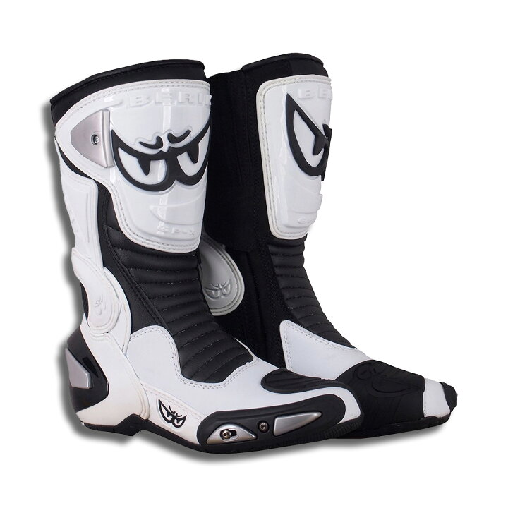 楽天市場】BERIK ベリック レーシングブーツ GP-X BOT-1289A-BK WHITE  