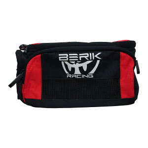 �y�V���i�z BERIK �x���b�N �E�G�X�g�o�b�O B-258103-BK BLACK/RED FREE�T�C�Y �y�o�C�N�p�i�z