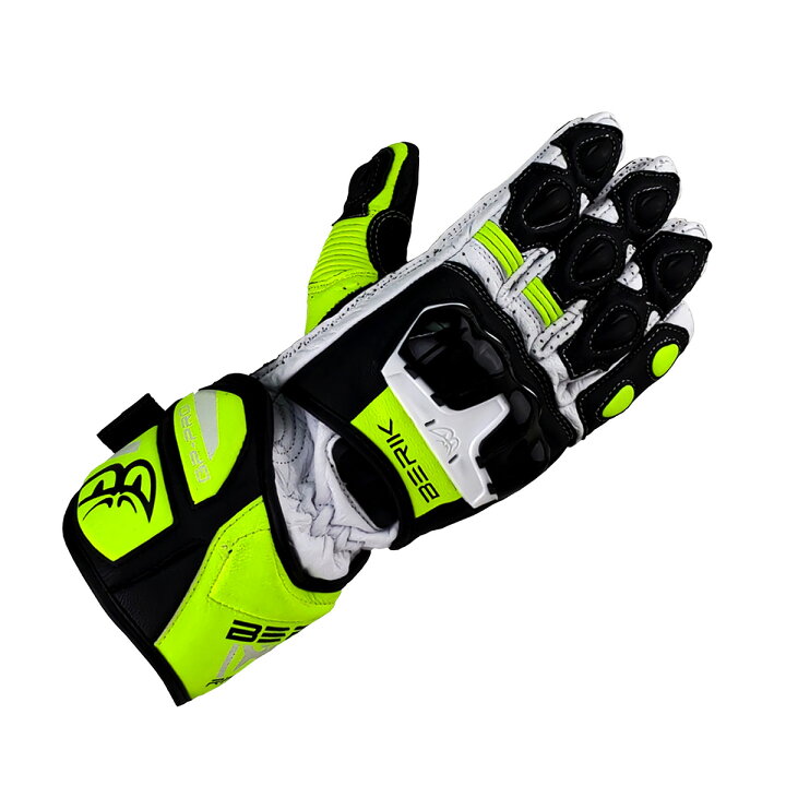 楽天市場】BERIK ベリック レーシンググローブ G-235107-BK GREEN 