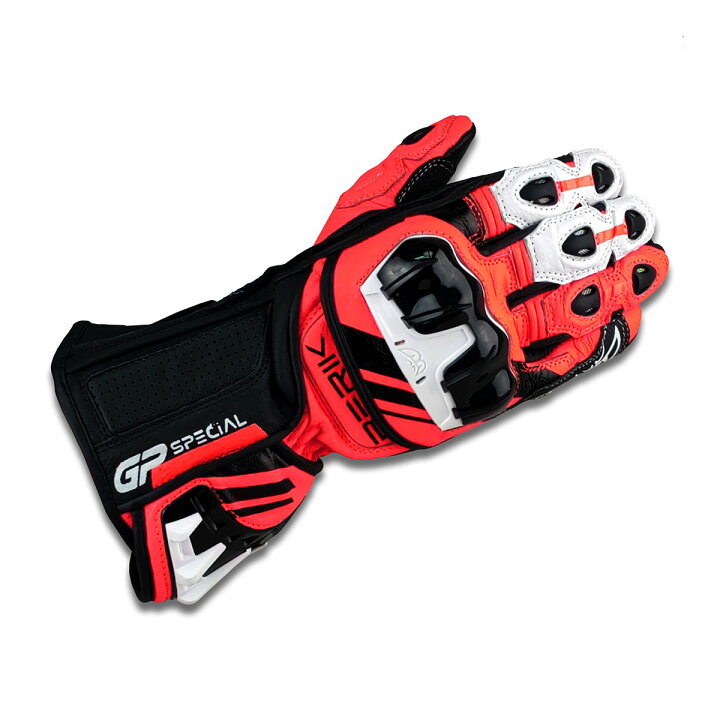 楽天市場】BERIK ベリック レーシンググローブ G-235104-BK RED/BLACK 