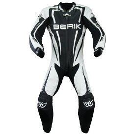 BERIK ベリック レーシングスーツ　LS1-171334-BK BLACK/WHITE　【バイク用品】