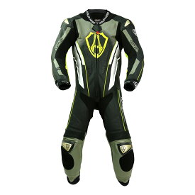 MFJ新規格 ARLENNESS アレンネス レーシングスーツ LS1-241376-AN BLACK/YELLOW ハイグレードモデル 【バイク用品】