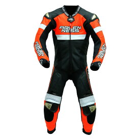 MFJ新規格 ARLENNESS アレンネス レーシングスーツ LS1-241308-AN BLACK/RED ハイグレードモデル 【バイク用品】