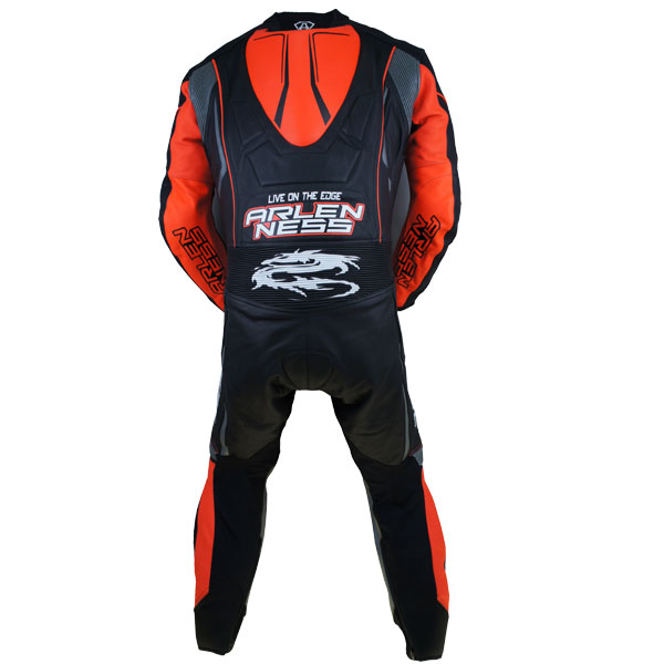 ARLENNESS アレンネス レーシングスーツ　LS1-191322-AN BLACK/RED サーキット つなぎ 【バイク用品】 | MOTO  GP CLUB