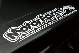FARMステッカー　MOTOR FARMロゴ　　400mm