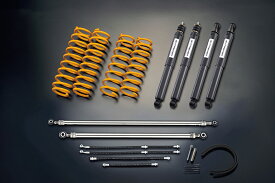 【JC74 リフトアップ サスペンションキット】ジムニー ノマド JC74 30mm アップ【SS 30mm EX BK セット】モーターファーム FSSJC7430EXBK