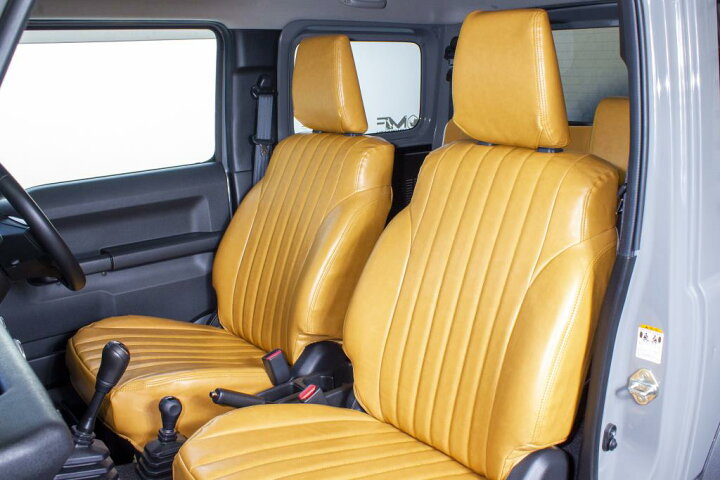 楽天市場】新型ジムニー JB64 JB74 クラシックレザーシートカバー 