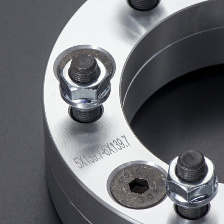 楽天市場】新型 ワイドトレッド変換スペーサー 45mm 5H/139.7 to 6H 