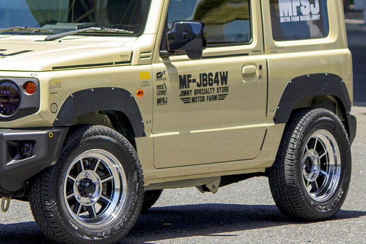 楽天市場】新型ジムニー 9mmオーバーフェンダー 皮シボ調 リベット付 
