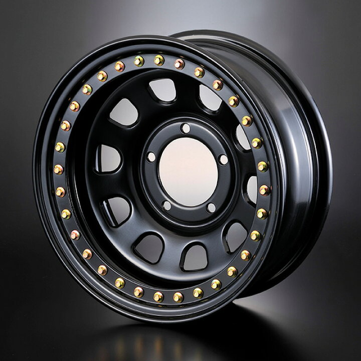 楽天市場】ロックマスターRB ビードロックホイール 4本セット 16x6J/5H 