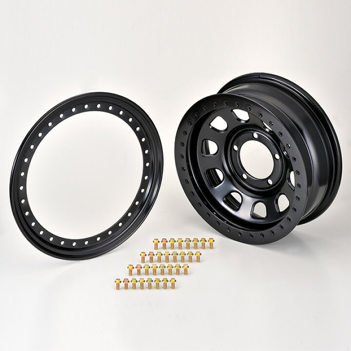 楽天市場】ロックマスターRB ビードロックホイール 4本セット 16x6J/5H 