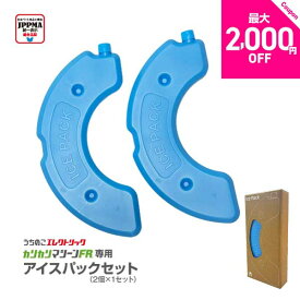 レビュー特典付☆カリカリマシーンFR専用アイスパック2個セット フレッシュ 自動給餌器 保冷 保冷剤 アイスパック 冷却 交換 予備 ウェットフード うちのこエレクトリック 猫 犬 餌やり器 餌やり機 給餌器 缶詰 パウチ 手作り おやつ フリーズドライ