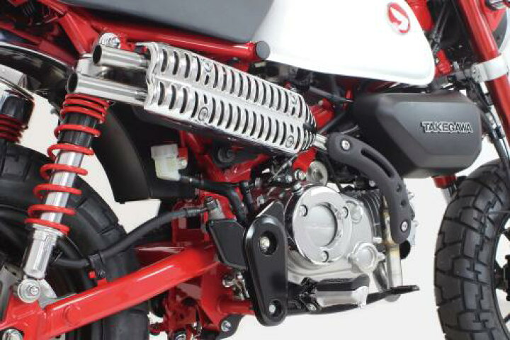 楽天市場】武川 モンキー125(JB05) スクランブラーマフラー / 04-02 
