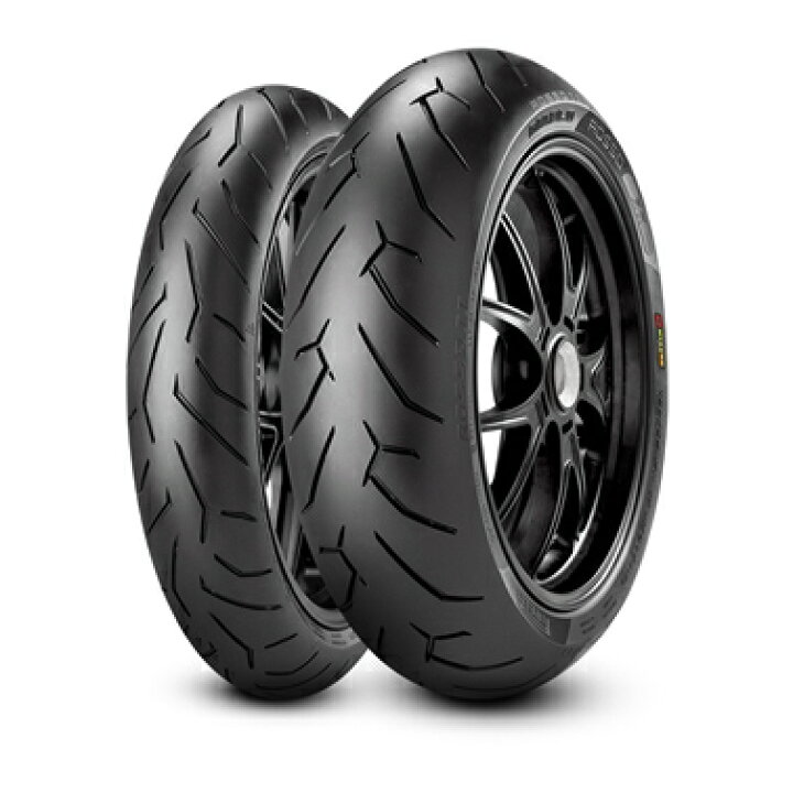 楽天市場】ピレリDIABLO ROSSO2 前後セット 120/70ZR17-180/55ZR17 