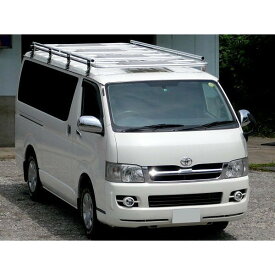 楽天市場 ハイエース 0系 ルーフラック キャリア ラック 車用品 車用品 バイク用品の通販