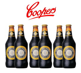 【ベストエクストラスタウト】クーパーズ 375ml × 6本セット　南オーストラリアで人気No’1のクラフトビール 黒ビール　父の日ギフト 誕生日プレゼントも