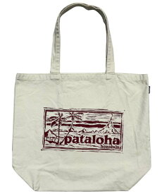 パタゴニア パタロハ キャンバス バッグ ホノルル Patagonia Pataloha Carved Logo Canvas Bag Honolulu TOTE トート ハワイ 海外 店舗