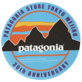 【期間限定ポイント10倍】希少 パタゴニア ステッカー 東京 目白 30周年 PATAGONIA STORE MEJIRO TOKYO 30TH STICKER ストア 店舗 記念 シール デコ ネコポス 新品