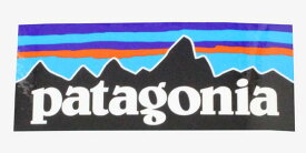 【期間限定ポイント3倍】パタゴニア P6 ロゴ ステッカー PATAGONIA P-6 LOGO STICKER 光沢 フィッツロイ FITZROY ネコポス 横長 長方形 シール デカール 新品