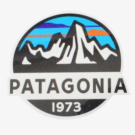 【期間限定ポイント10倍】パタゴニア フィッツロイ スコープ ステッカー Patagonia Fitz Roy Scope STICKER 光沢 シール デカール 丸 円 稀少 ネコポス 同梱可 新品