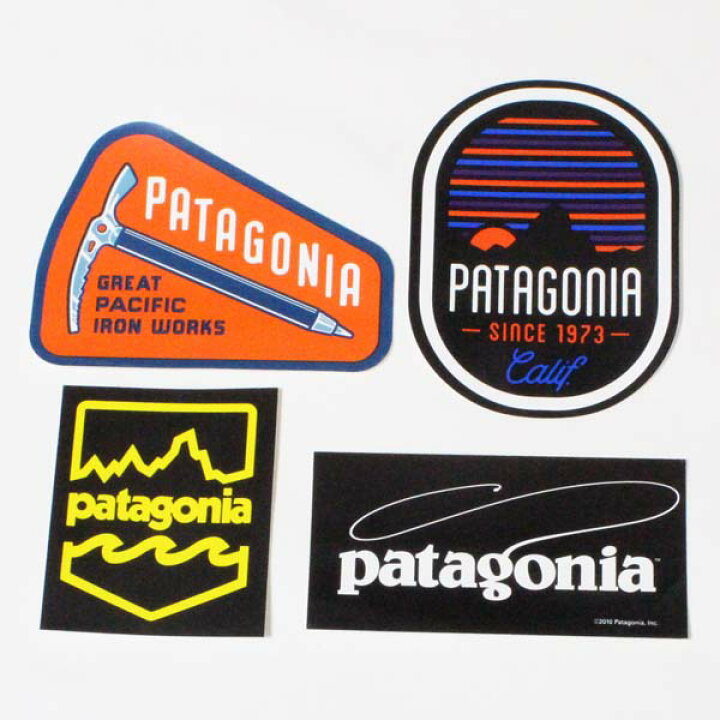 楽天市場】訳あり パタゴニア ステッカー 4種セット PATAGONIA 