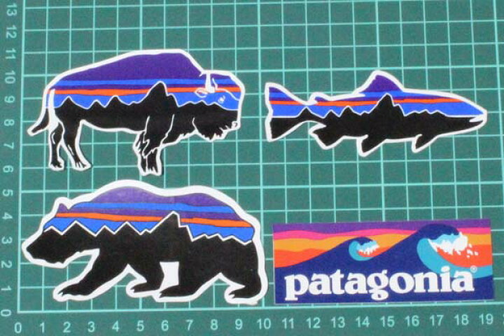 楽天市場】訳あり パタゴニア ステッカー 8種セット PATAGONIA  