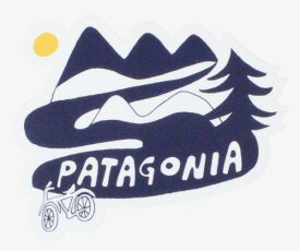 【期間限定ポイント10倍】パタゴニア ウィーリーロード ステッカー 光沢 Patagonia Wheelie Road Sticker シール デカール 自転車 バイク ネコポス カスタム 新品