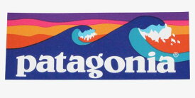 訳あり パタゴニア ステッカー ボードショーツロゴ PATAGONIA BOARD SHORT LOGO STICKER 波 ウェーブ サーフ シール ネコポス 同梱可 新品