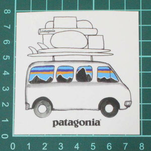 楽天市場 訳有り パタゴニア フィッツロイ サーフバン キャンペーン ステッカー Patagonia Fitzroy Surf Van 車 シール 非売品 稀少 ネコポス 新品 エムズカンパニー
