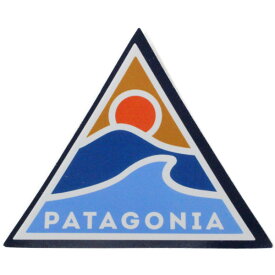 【期間限定ポイント10倍】訳あり パタゴニア ステッカー ローリングスルー PATAGONIA ROLLING THRU STICKER 波 三角 ウェーブ サーフ シール ネコポス 同梱可 新品