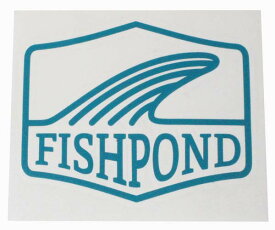 【期間限定ポイント3倍】フィッシュポンド カッティングステッカー ソルティフィン FISHPOND STICKER SALTY FIN 転写 丸 釣り 魚 フライ シール ネコポス 新品