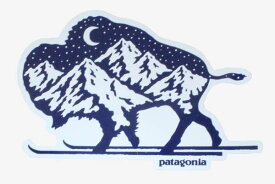 パタゴニア ノルディック バイソン ステッカー Patagonia NORDIC BISON STICKER 牛 スキー シール デカール ネコポス 同梱可 新品