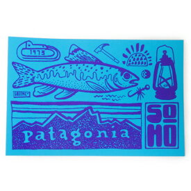 楽天市場 パタゴニア ステッカー 魚 種類の通販
