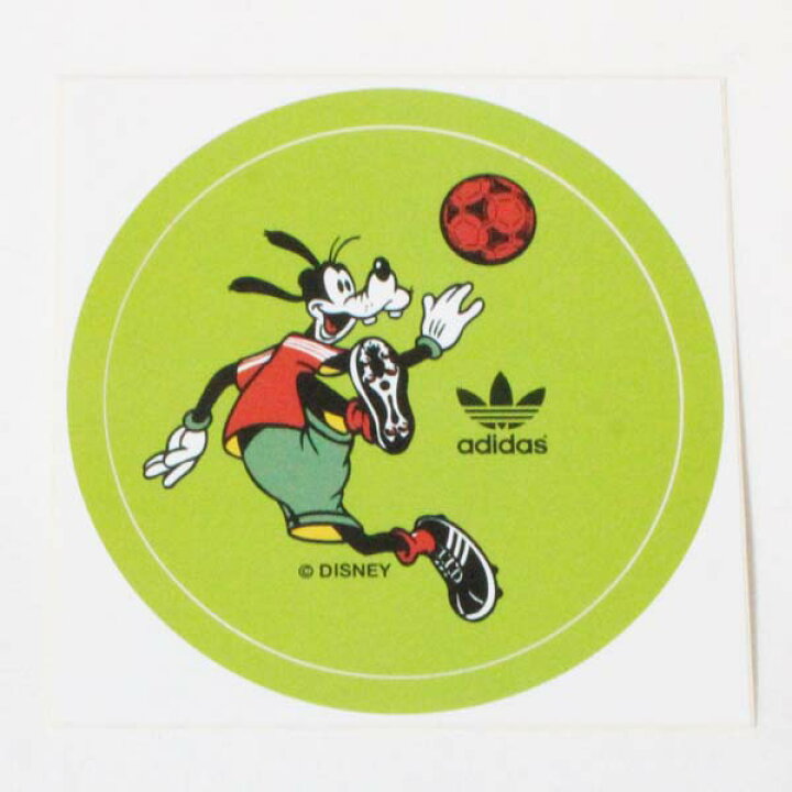 楽天市場 アディダス ディズニー コラボ グーフィー ステッカー 黄緑 Adidas Originals Disney Goofy Sticker オリジナルス デコ カスタム シール エムズカンパニー