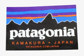 訳あり パタゴニア ステッカー 鎌倉 PATAGONIA KAMAKURA JAPAN 店 店舗 神奈川 日本 ご当地 フィッツロイ シール デカール 新品 ネコポス