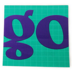 【マニア・コレクター】訳有 パタゴニア ブラックホール バッグ キャンペーン ゴー ステッカー アメリカ 版 緑系 PATAGONIA GO BLACK HOLE LW USA版 非売品 シール