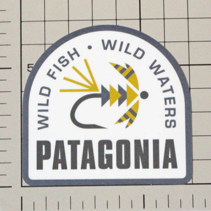 楽天市場 パタゴニア ソフトハックル ステッカー 光沢 Patagonia Sticker Wild Fish フライ 毛針 釣 フィッシング シール デカール ネコポス 新品 エムズカンパニー