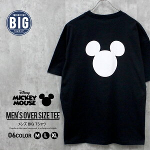 �y���������zMICKEYMOUSE �I�[�o�[T�V���c �����Y ����T�V���c �v�����gT�V���c �~�b�L�[�}�E�X Disney �f�B�Y�j�[ �O�b�Y �r�b�O�V���G�b�g �r�b�N BIG �傫�� ������� �ĕ� �ĕ� MENS M L XL�uM25-101